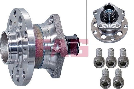 Ступица колеса с интегрированным подшипником Fag. Артикул 713 6105 00
