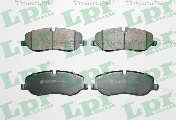 Тормозные колодки LPR передние для Land Rover Range Rover III 2002-2012. Артикул 05P1360