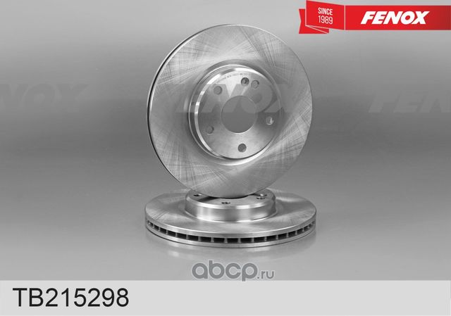 Тормозной диск Fenox передний для Geely Coolray I 2020-2026. Артикул TB215298