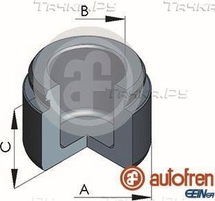 Поршень тормозного суппорта Autofren Seinsa (алюминий). Артикул D025683