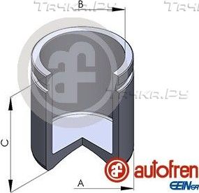 Поршень тормозного суппорта Autofren Seinsa (сталь) передний для Opel Combo E 2018-2026. Артикул D025452