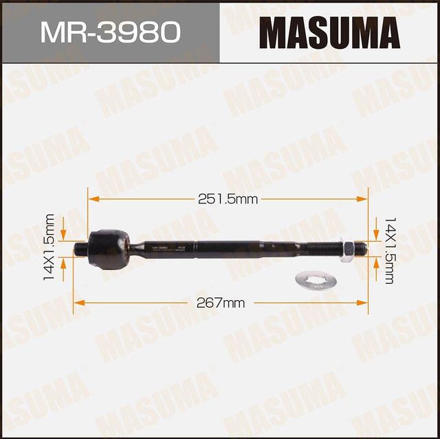 Рулевая тяга Masuma правая/левая для Toyota Altezza 1999-2005. Артикул MR-3980