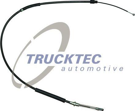 Трос ручника (тросик ручного тормоза) Trucktec Automotive. Артикул 02.35.410