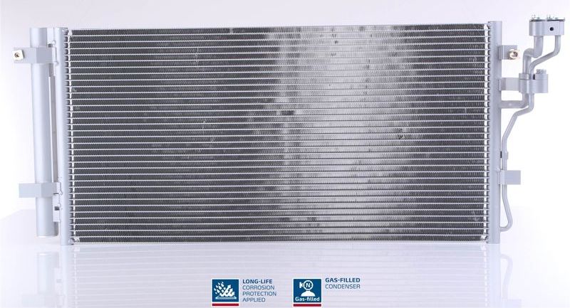 Радиатор кондиционера (конденсатор) Nissens (алюминий). Артикул 940260