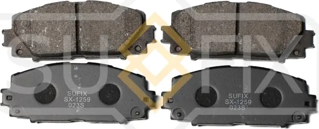 Колодки тормозные передние (Sufix). Артикул SX1259