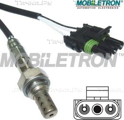 Лямбда-зонд (кислородный датчик) Mobiletron для Opel Sintra 1997-1999. Артикул OS-B312P
