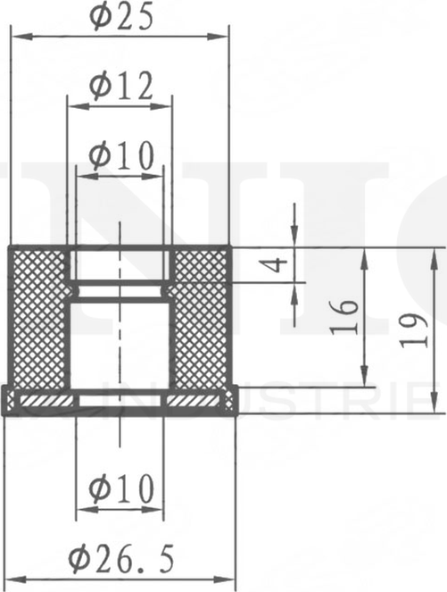 Втулка стабилизатора (Unio). Артикул RMP-10157