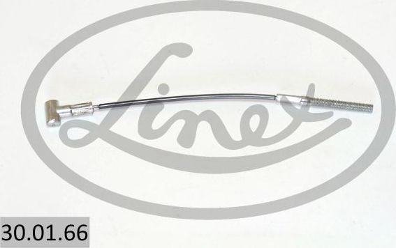 Трос ручника (тросик ручного тормоза) Linex передний для Nissan Note I 2006-2012. Артикул 30.01.66