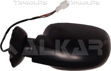 Зеркало боковое Alkar левое для Renault Logan I 2004-2007. Артикул 6111590