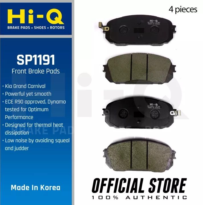 Тормозные колодки Sangsin Hi-Q. Артикул SP1191