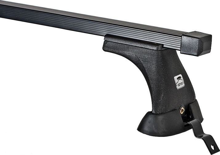 Багажник на крышу Amos Koala креп. за дверные проемы для Lada Kalina седан, хэтчбек 5-дв. 2004-2018 (Прямоугольные дуги). Артикул K-E-o1.07