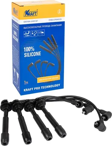 Провода высоковольтные KIA RIO 1.5 (Kraft) Kraft. Артикул KT042412