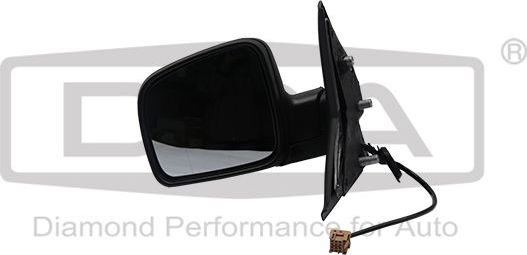 Зеркало боковое DPA левое для Volkswagen Multivan T5 2003-2015. Артикул 88570369402
