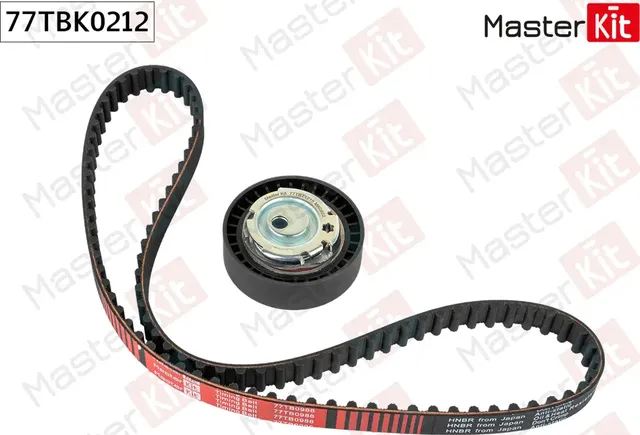 77TBK0212 Комплект ремня ГРМ LADA LARGUS (F90) 2012 - (Master KIT). Артикул 77tbk0212