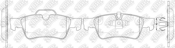 Тормозные колодки NiBK. Артикул PN0507