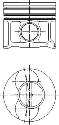 Поршень Kolbenschmidt для Fiat Marea 1996-2003. Артикул 41795610