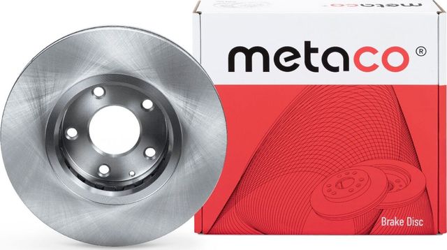 Диск тормозной передний вентилируемый (Metaco). Артикул 3050375