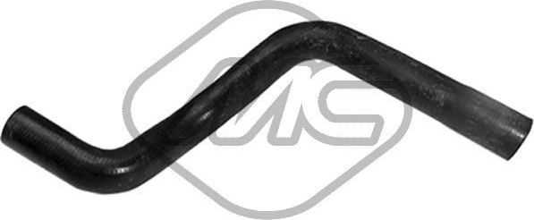 Патрубок радиатора (системы охлаждения) Metalcaucho. Артикул 07612