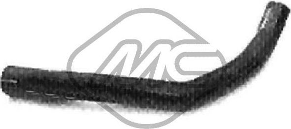 Патрубок радиатора (системы охлаждения) Metalcaucho. Артикул 08344