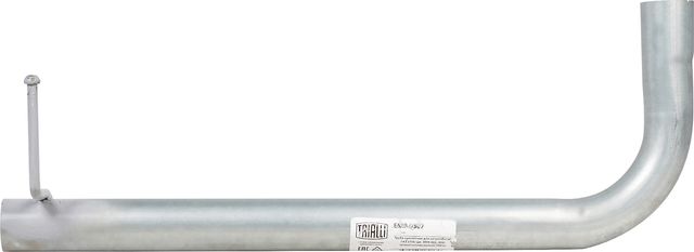 Глушитель Trialli (алюминий / сталь) задний для ГАЗ Соболь 1997-2026. Артикул EMP 0307