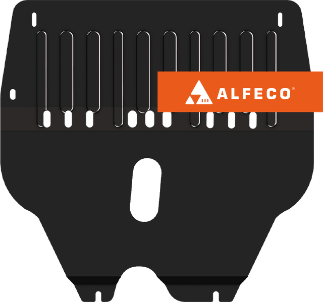 Защита Alfeco для картера и КПП Skoda Fabia II (вкл. Sport) 2007-2010. Артикул ALF.20.01