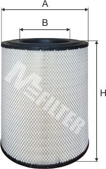 Воздушный фильтр MFilter для Mercedes-Benz Intouro 2005-2026. Артикул A 815