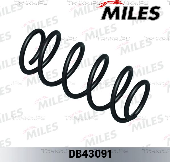 Пружина подвески Miles передняя для Opel Zafira A 1999-2005. Артикул DB43091