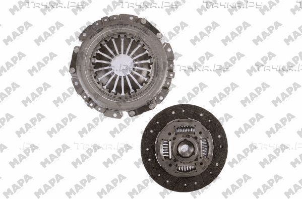 Сцепление (комплект) Mapa для Renault Clio IV 2012-2019. Артикул 004215709