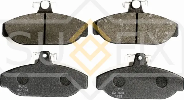 Колодки тормозные передние (Sufix). Артикул SX1594