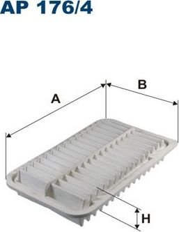 Воздушный фильтр Filtron. Артикул AP 176/4