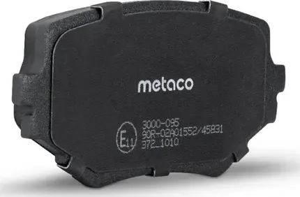 Колодки тормозные SUZUKI VITARA/GRAND VITARA 94- перед. (Metaco). Артикул 3000095