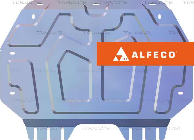Защита алюминиевая Alfeco для картера и КПП Honda Freed II (2G) 2016-2024. Артикул ALF.09.62al