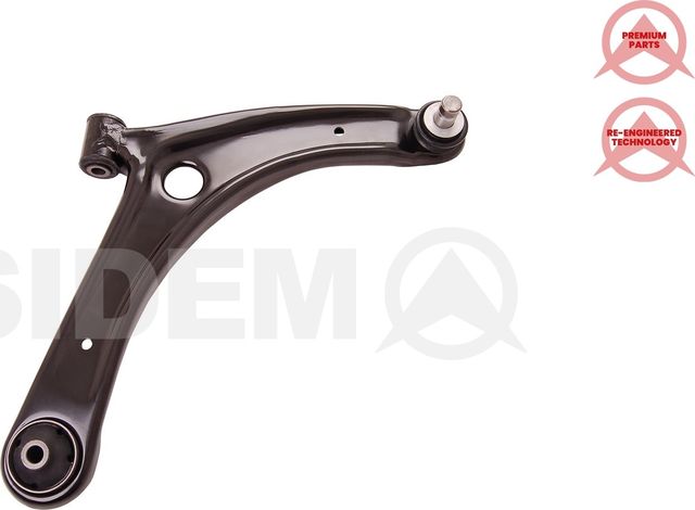 Поперечный рычаг передней подвески Sidem (Листовая сталь) правый нижний для Jeep Compass I 2006-2016. Артикул 93177 R