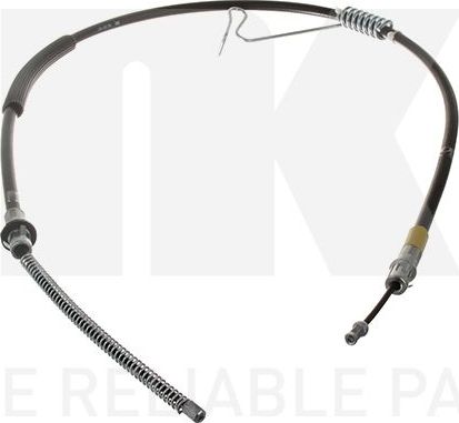 Трос ручника (тросик ручного тормоза) NK. Артикул 9025161