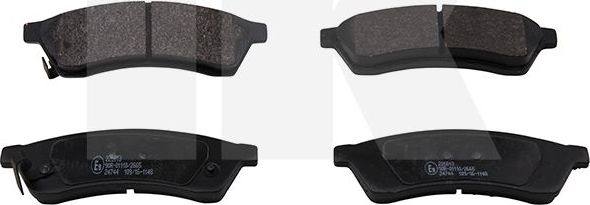 Тормозные колодки NK. Артикул 225013