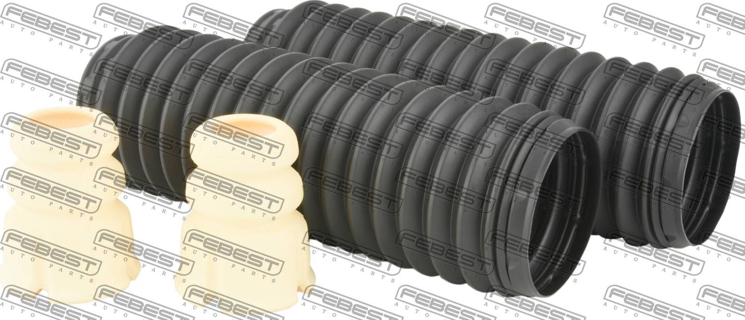 Комплект отбойников и пыльников амортизаторов (стоек) Febest. Артикул HYSHB-TUC18F-KIT