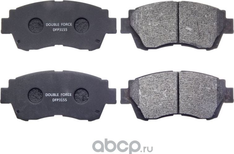 Колодки тормозные дисковые Double Force Double Force. Артикул DFP3155