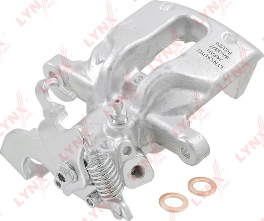 Тормозной суппорт LYNXauto задний левый для Toyota Auris II 2012-2018. Артикул BA-3875
