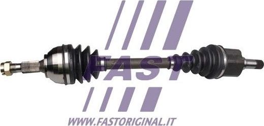 Полуось (привод в сборе, приводной вал) Fast. Артикул FT27127