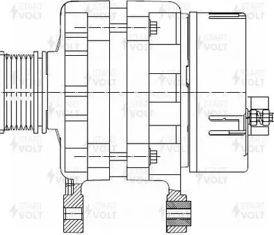 Генератор StartVOLT. Артикул LG 0900