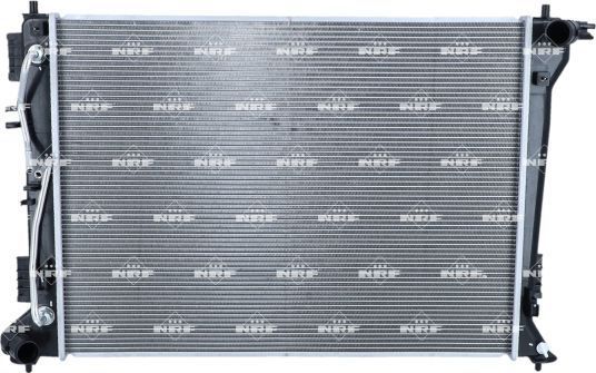 Радиатор охлаждения двигателя NRF (алюминий). Артикул 550141