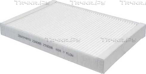 Салонный фильтр Zentparts. Артикул Z34065