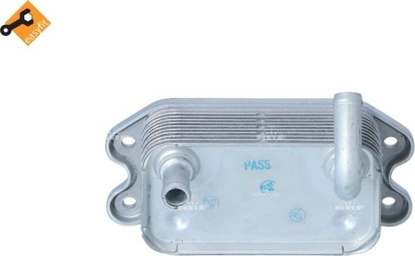 Радиатор масляный (маслоохладитель) для двигателя NRF EASY FIT. Артикул 31176