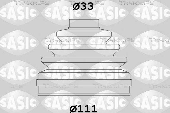 Пыльник ШРУСа наружный Sasic для Citroen Jumper I 1994-2002. Артикул 2933993