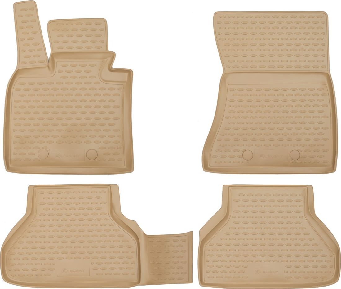 Коврики Element для салона BMW X6 E71 2009-2014 БЕЖЕВЫЕ. Артикул NLC.05.18.212k