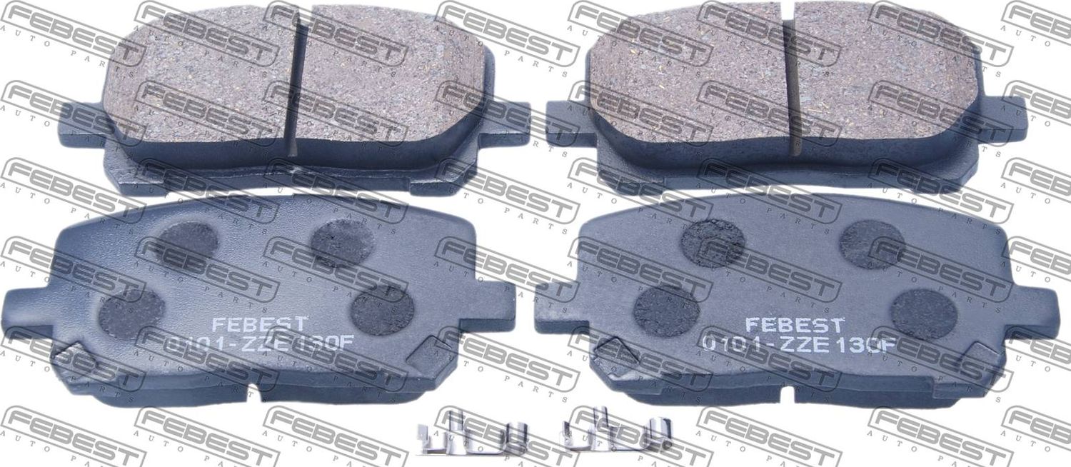 Тормозные колодки Febest. Артикул 0101-ZZE130F