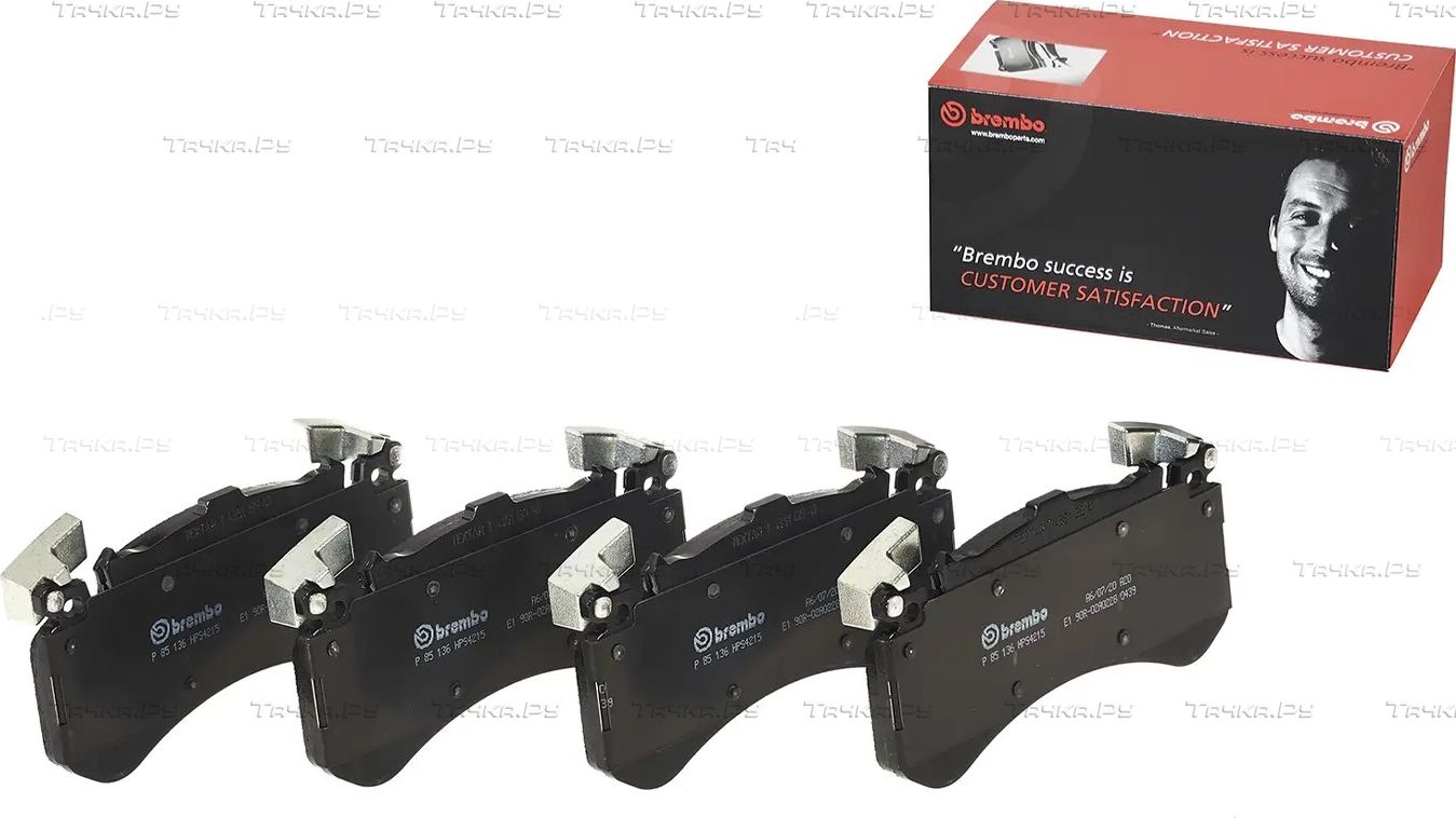 Тормозные колодки Brembo PRIME LINE передние для Bentley Mulsanne II 2009-2026. Артикул P 85 136