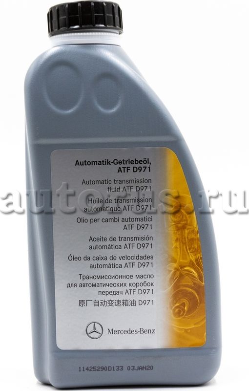 Масло для АКПП Mercedes-Benz. Артикул A002989060309