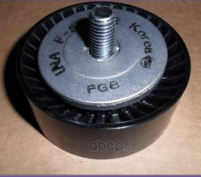 Направляющий (ведущий) ролик приводного поликлинового ремня SsangYong. Артикул 6642000010