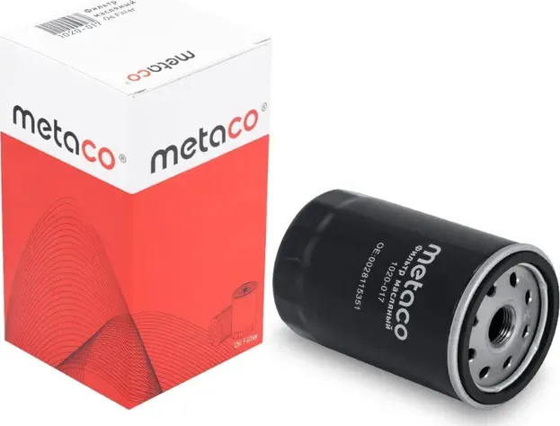 Фильтр масляный (Metaco). Артикул 1020-017